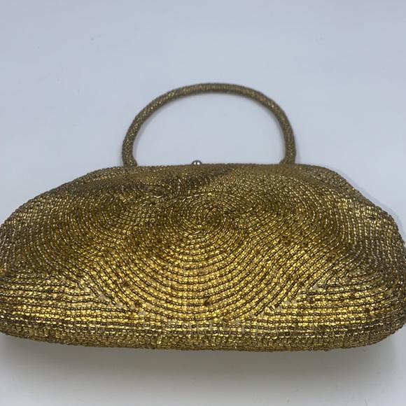 Vintage Gimbels Beaded Purse - Picture 4 of 11